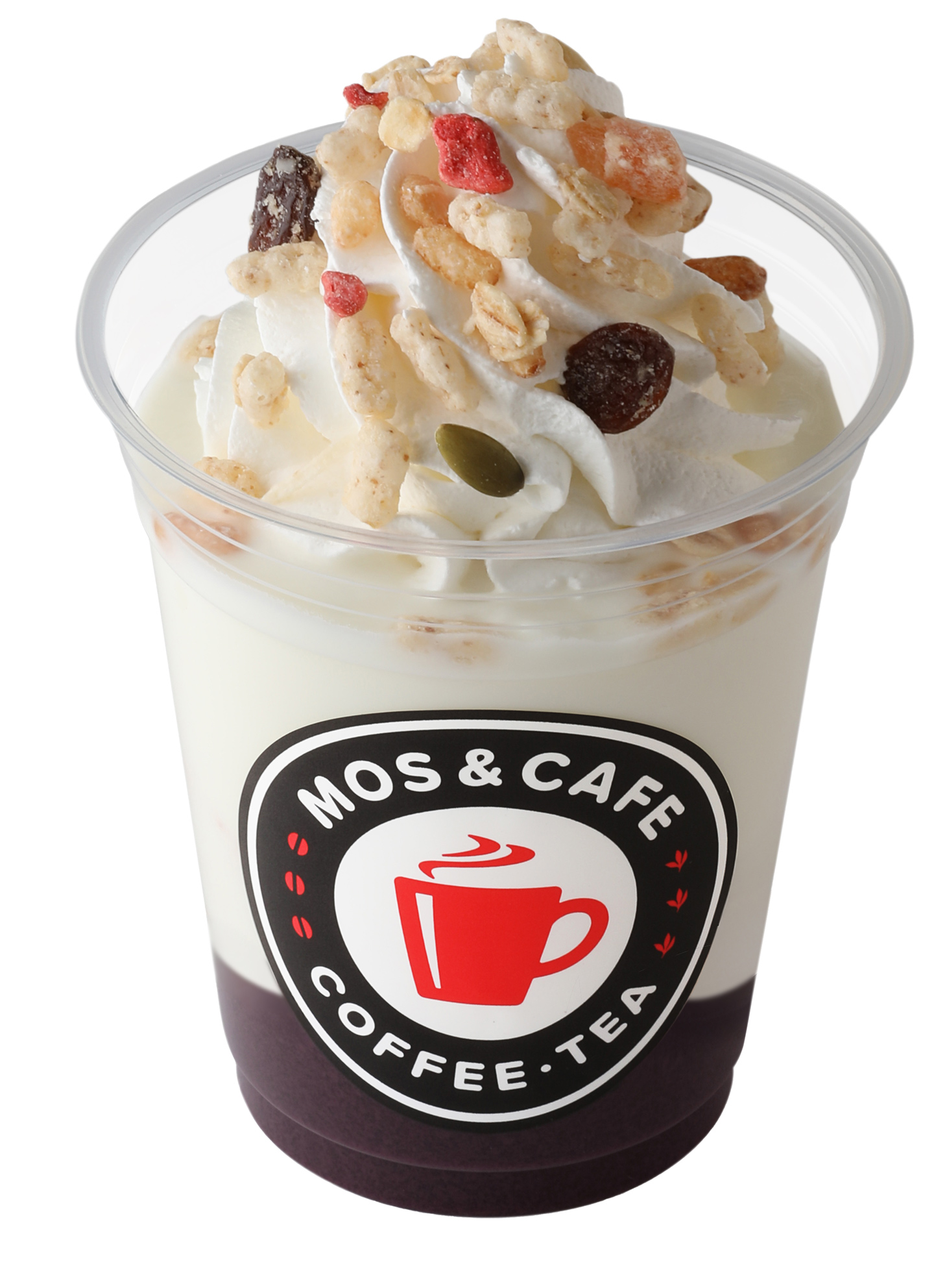 モスバーガー＆カフェ限定 フルッタフルッタの濃厚アサイーを使用した